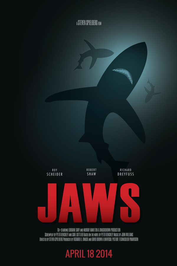 Movie Poster for Drive in Theatre. Steven Spielberg Weekend