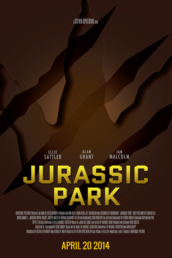 Movie Poster for Drive in Theatre. Steven Spielberg Weekend