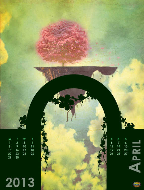 Seasonal Calendar for Fossil, Spring