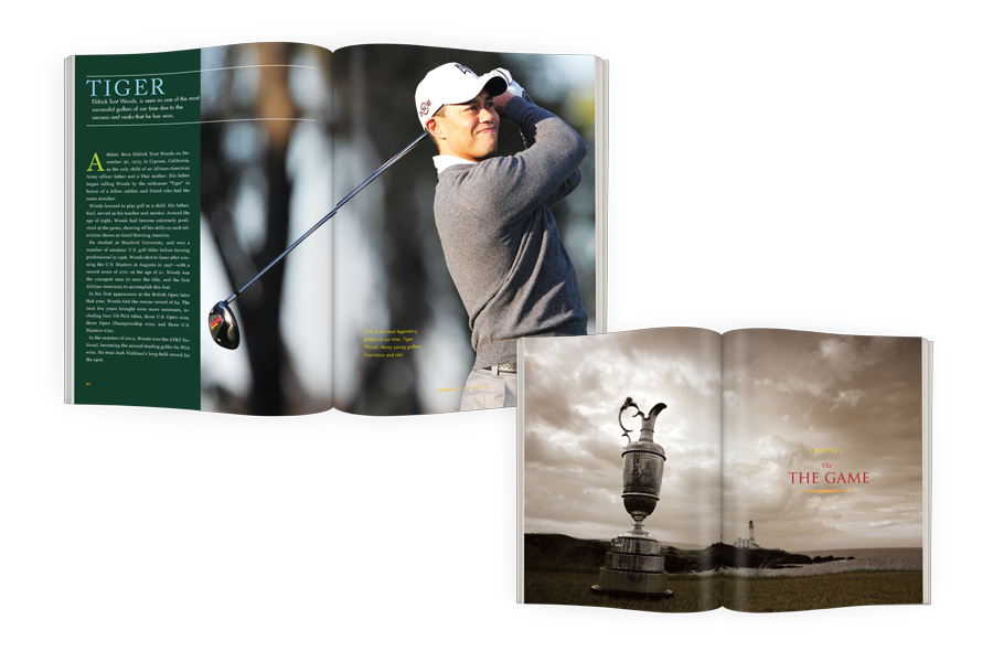 Golf Book Spreads