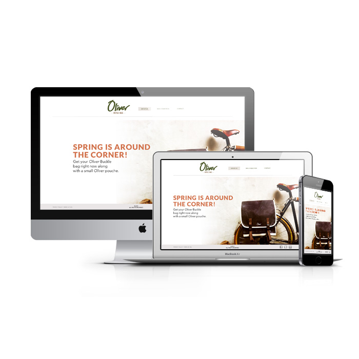 Website for the bicycle shop.